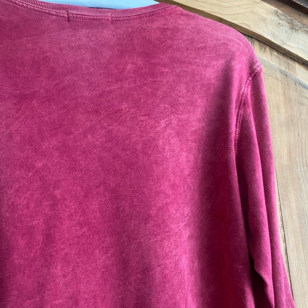 FRIENDS Deep Red Knit Top - Picture 6 of 11